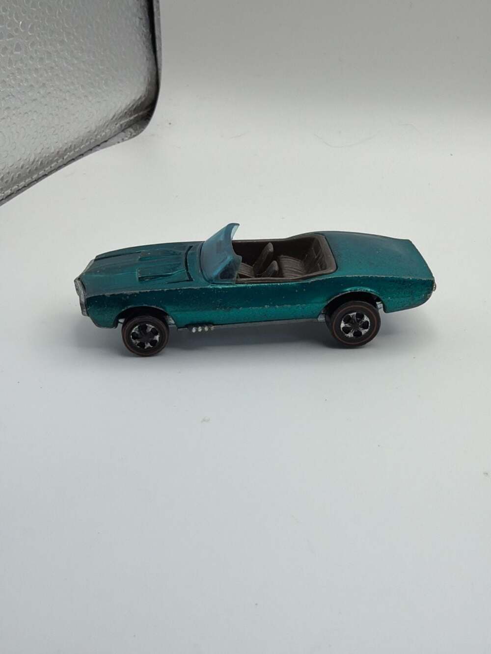 Hot Wheels Vintage Redline 1967 Custom Firebird Convertible Aqua